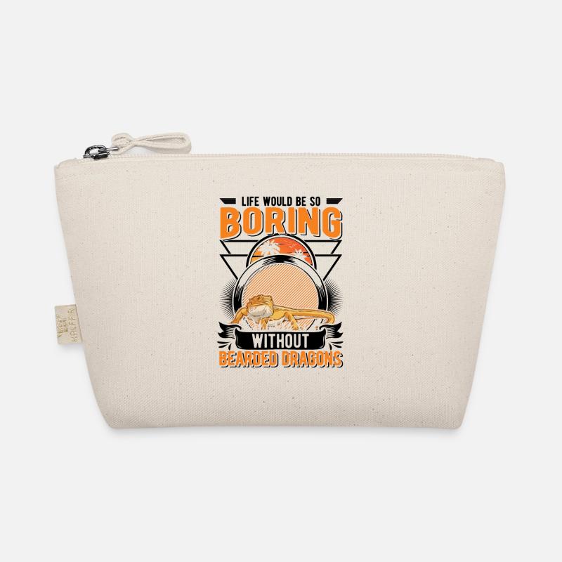 Bartagame Geschenk Bearded Dragon Bio-Täschchen