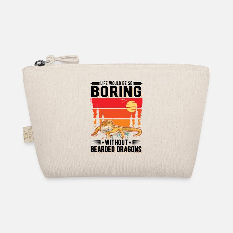 Bartagame Geschenk Bearded Dragon Bio-Täschchen