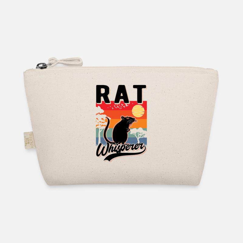 Rattenflüsterer Ratte Geschenk Bio-Täschchen
