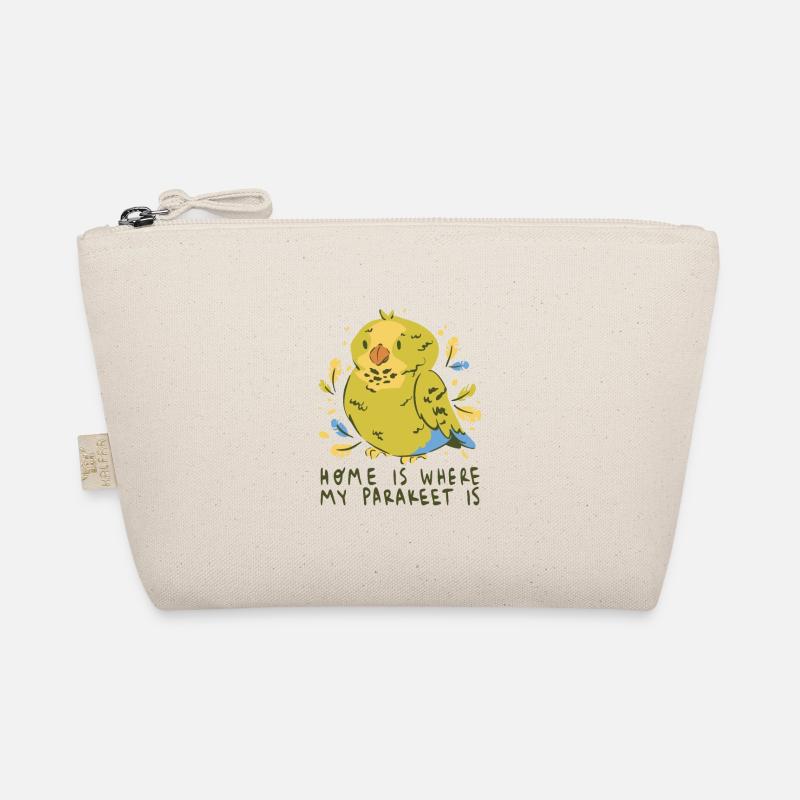 Budgie Bird Owner Bird Cockatiel Organic Pouch