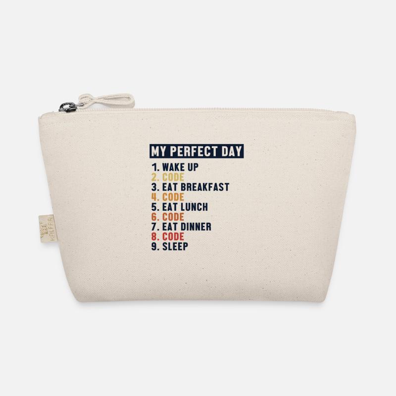 Coding Perfect Day Developer Softwareingenieur Bio-Täschchen