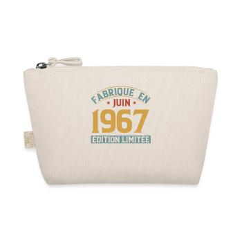 Fabriqué En Juin 1967 Anniversaire Cadeau Vintage - Trousse biologique - nature - Devant