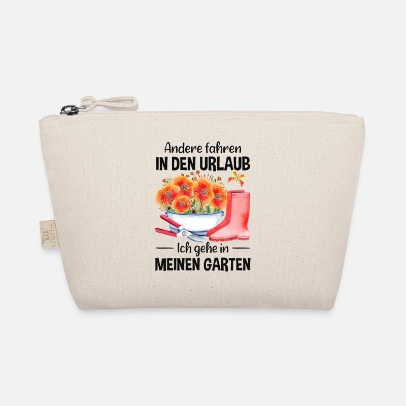 Garten Urlaub Lustiger Spruch Gärtner Geschenkidee Bio-Täschchen