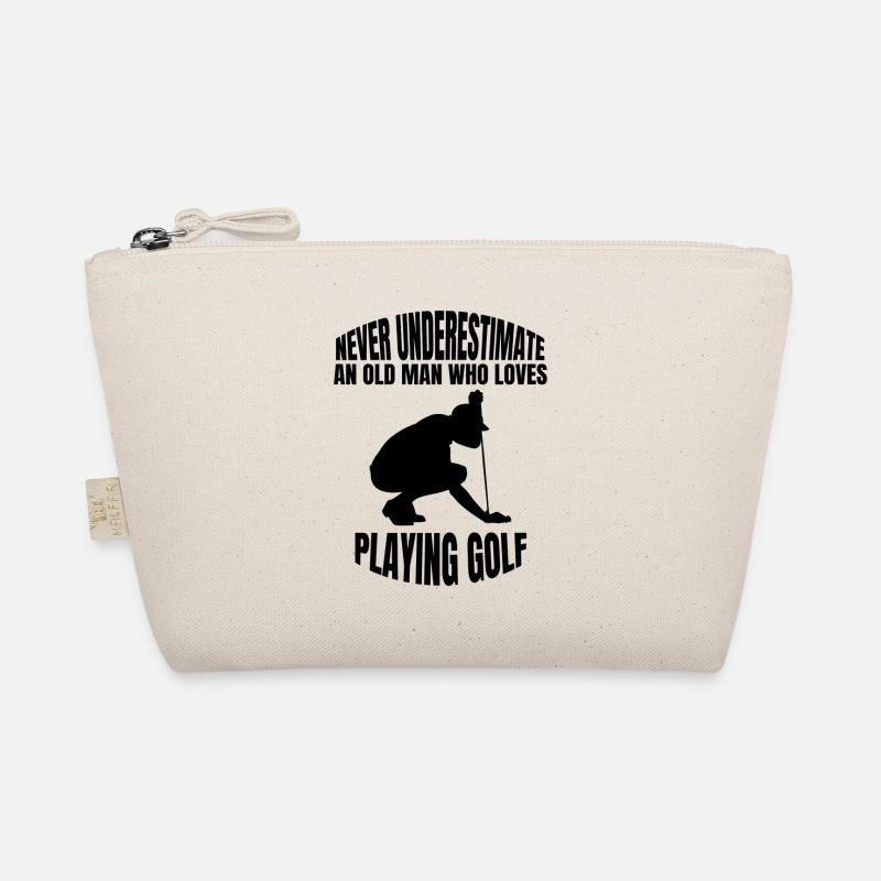 Golf golf club saying golf ball golfer Organic Pouch