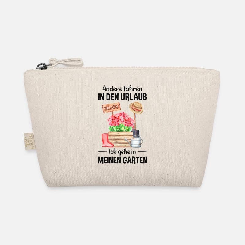 Garten Urlaub Lustiger Spruch Gärtner Geschenkidee Bio-Täschchen