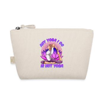 Any Yoga I Do is Hot Yoga Shirt - Bio-Täschchen - Natur - Vorne