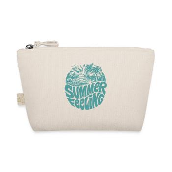 sommergefühl strandspaß sommergefühl strandspaß ge - Bio-Täschchen - Natur - Vorne