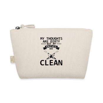 Dirty Thoughts Clean Knife Collecteur de couteaux - Trousse biologique - nature - Devant