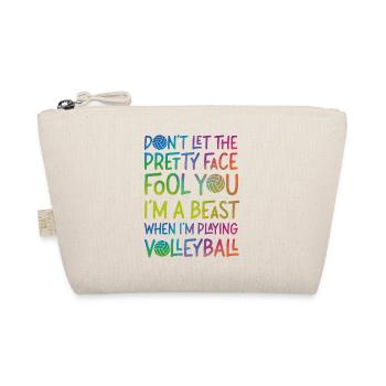 Joueuse de volleyball Équipe Fille - Trousse biologique - nature - Devant