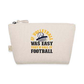 Volleyball Player Team Football If - Organic Pouch - nature - Front
