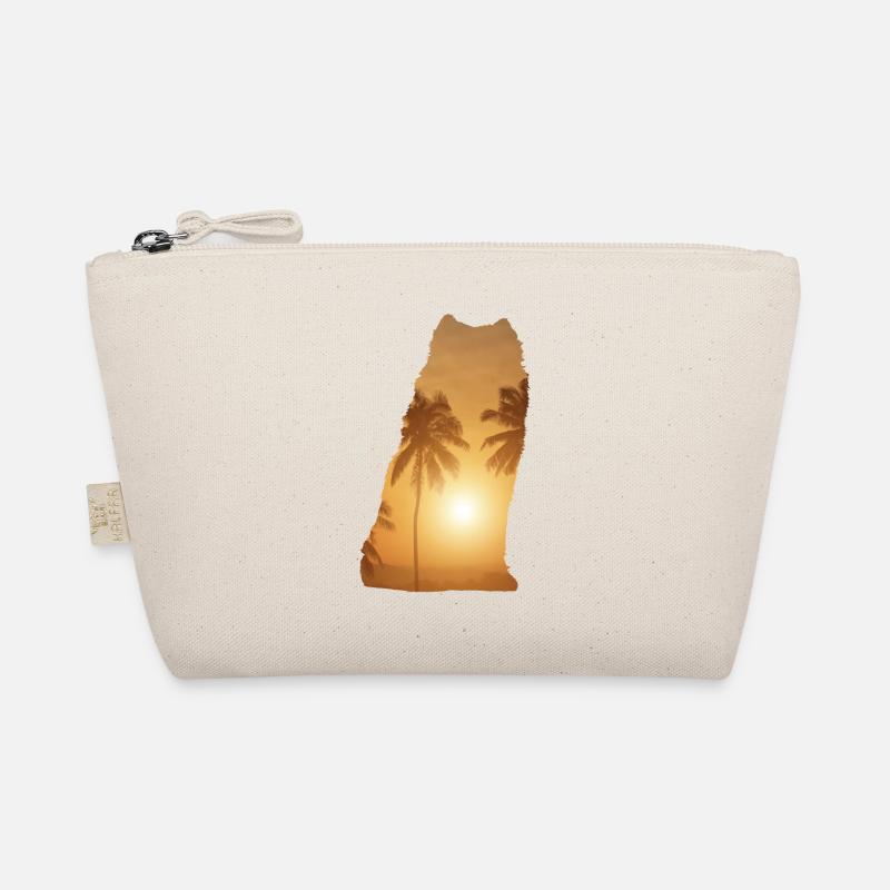 Summer beach - Samoyed Organic Pouch