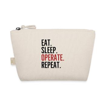Manger dormir Opérer Répéter - Trousse biologique - nature - Devant