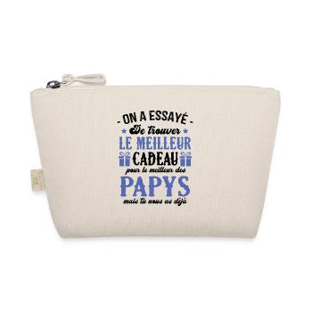 On a essayé de trouver le meilleur cadeau papy - Trousse biologique - nature - Devant