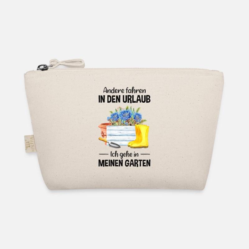 Garten Urlaub Lustiger Spruch Gärtner Geschenkidee Bio-Täschchen
