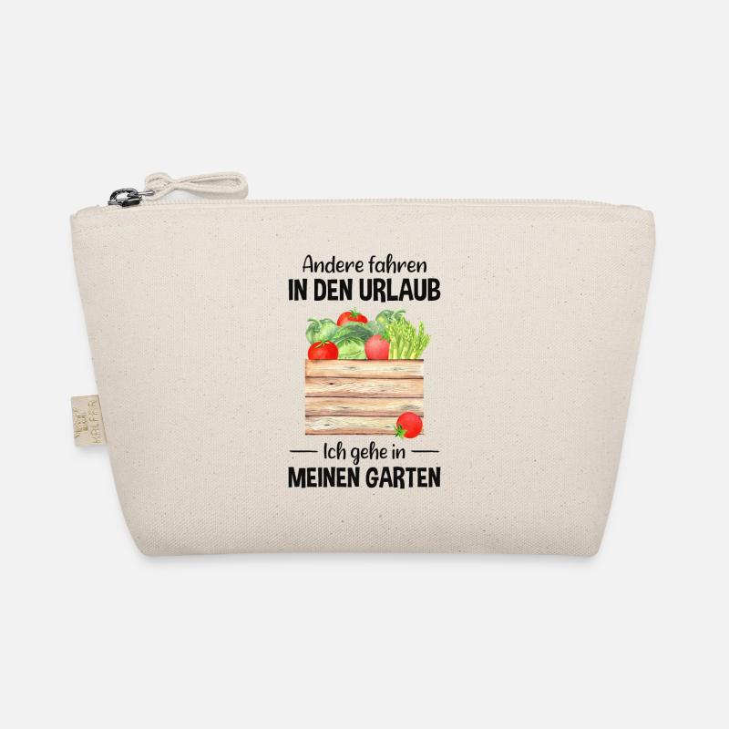 Garten Urlaub Lustiger Spruch Gärtner Geschenkidee Bio-Täschchen