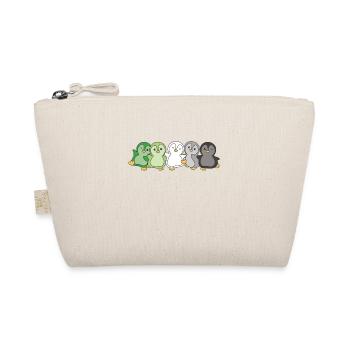 Aromantic Flag Pride Pingouin doux LGBTQ - Trousse biologique - nature - Devant