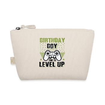 Birthday Boy Time To Level Up Video Games Online G - Bio-Täschchen - Natur - Vorne