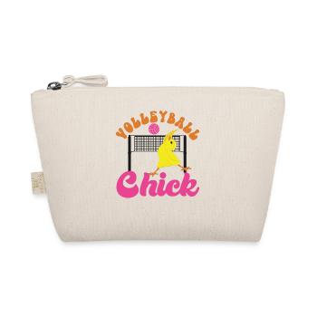 Volleyball Player Team Chicken - Bio-Täschchen - Natur - Vorne