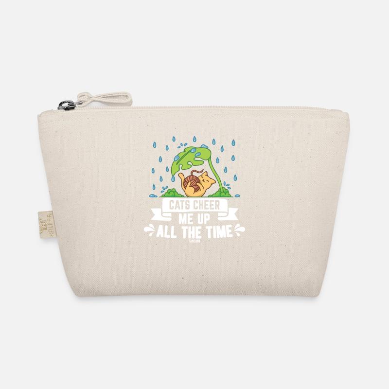 Stubentiger Raindrops Cat Meow Organic Pouch