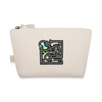 Play Cars On Dads Back - Play Mat - Bio-Täschchen - Natur - Vorne