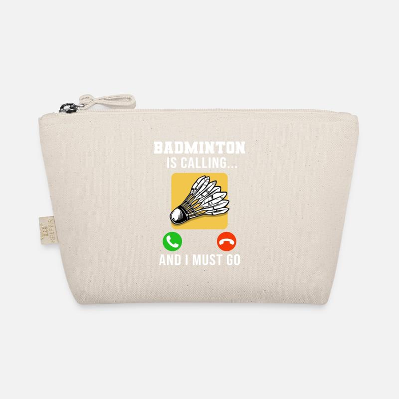 Badminton Is Calling And I Must Go Bio-Täschchen