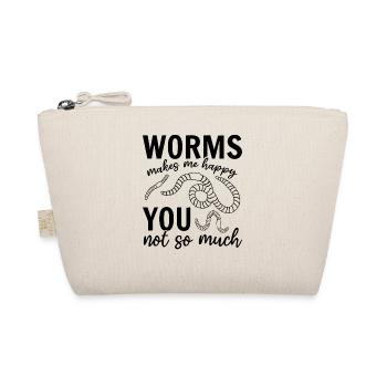 Worms me rend heureux vous pas tellement - - Trousse biologique - nature - Devant