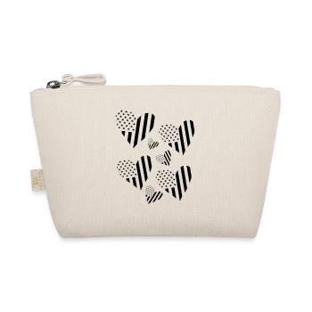 4 juillet US Flag Hearts American Flags Hearts 4. - Trousse biologique - nature - Devant