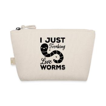 Bel amoureux des vers que j’aime seulement damn - Trousse biologique - nature - Devant