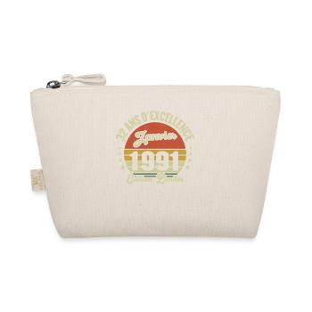 32 Ans Janvier 1991 Anniversaire Vintage Cadeau - Trousse biologique - nature - Devant