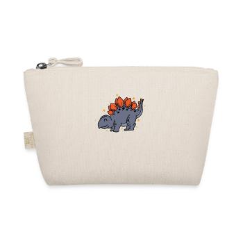 Dinosaur Stegosaurus Dinosaur Reptile - Organic Pouch - nature - Front