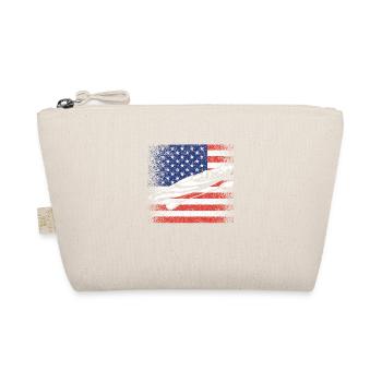 Drôle de canoë-kayak américain patriotique - Trousse biologique - nature - Devant