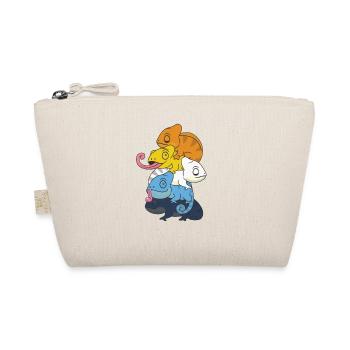 Aroace Flag Pride LGBTQ Chameleon Bunch - Trousse biologique - nature - Devant