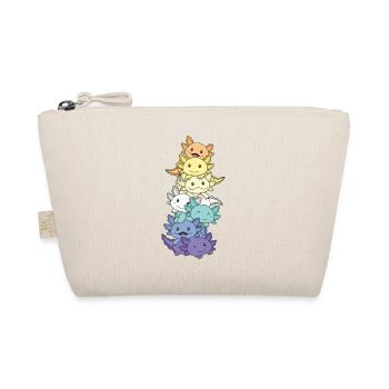 genderfaun drapeau gay pride LGBTQ axolotl - Trousse biologique - nature - Devant