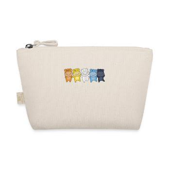 Aroace Flag Pride LGBTQ doux Hippopotame - Trousse biologique - nature - Devant