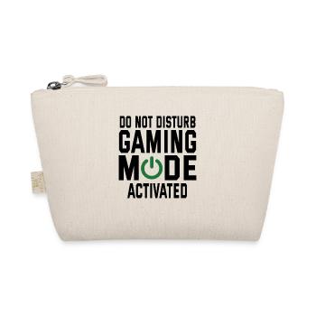 Do Not Disturb Gaming Mode Activated Video Game Pl - Bio-Täschchen - Natur - Vorne