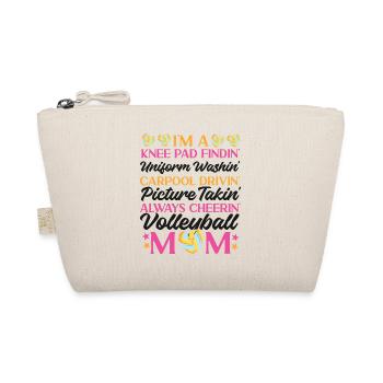 Joueuse de volleyball Équipe Maman Mère - Trousse biologique - nature - Devant