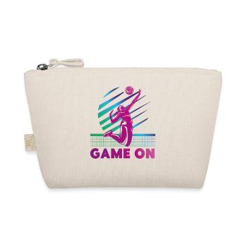 Joueur de volleyball Équipe Retro 80s - Trousse biologique - nature - Devant