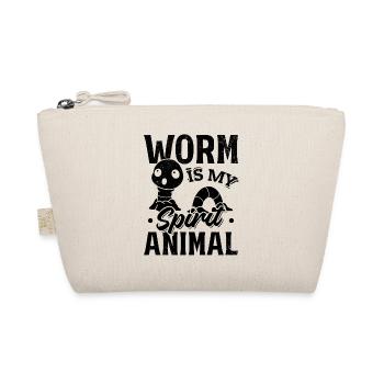 Nice Worm I Worm est mon ver animal spirituel - Trousse biologique - nature - Devant