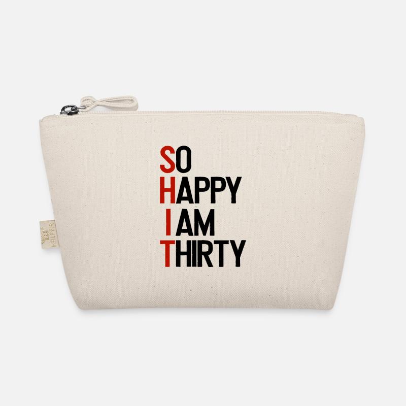 SHIT - So happy I am thirty Bio-Täschchen
