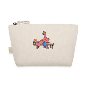 Flamingo massaged - Physiotherapy - Organic Pouch - nature - Front