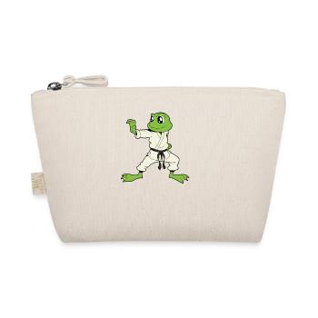 Comic Gecko fait du karaté - Trousse biologique - nature - Devant