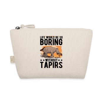 La vie serait si ennuyeuse sans Tapirs - Trousse biologique - nature - Devant