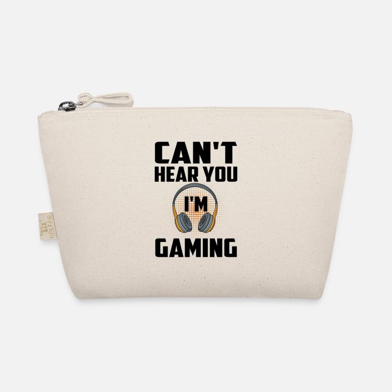 Sorry I Can't Hear You Im Gaming Video Game Player Bio-Täschchen