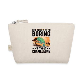 Chameleon Cadeau Caméléon - Trousse biologique - nature - Devant