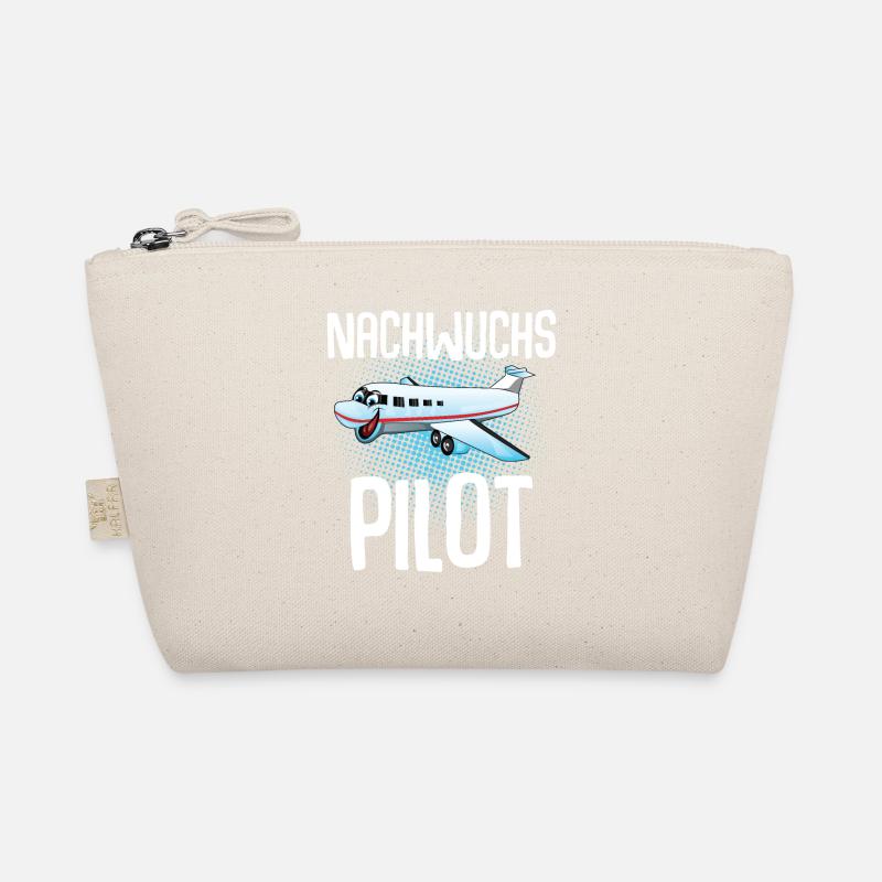 Pilot Kinder Nachwuchs - Bio-Täschchen - Natur