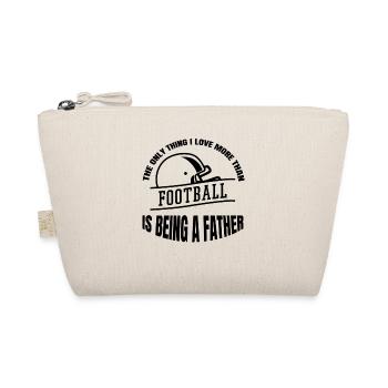 Fan de football Papa Entraîneur de football américain - Trousse biologique - nature - Devant