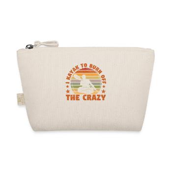 Funny Wild Water Sea Kayaking I Kayak to burn - Organic Pouch - nature - Front
