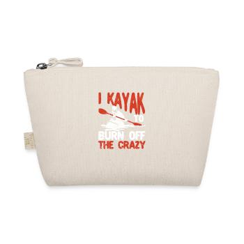 I kayak around the crazy funny whitewater lake - Organic Pouch - nature - Front