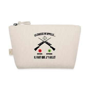 La Chasse m'appelle faut que j'y aille ! - Trousse biologique - nature - Devant