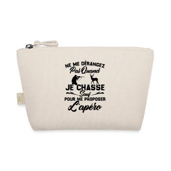 Ne me dérangez pas quand je chasse Cadeau chasseur - Trousse biologique - nature - Devant